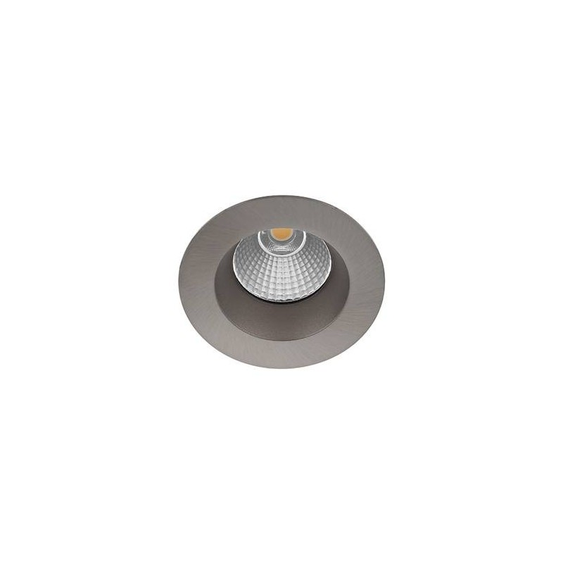 LARY RD 9W 1100Lm 4000K 38° IP65 DIM NICKEL SATINE