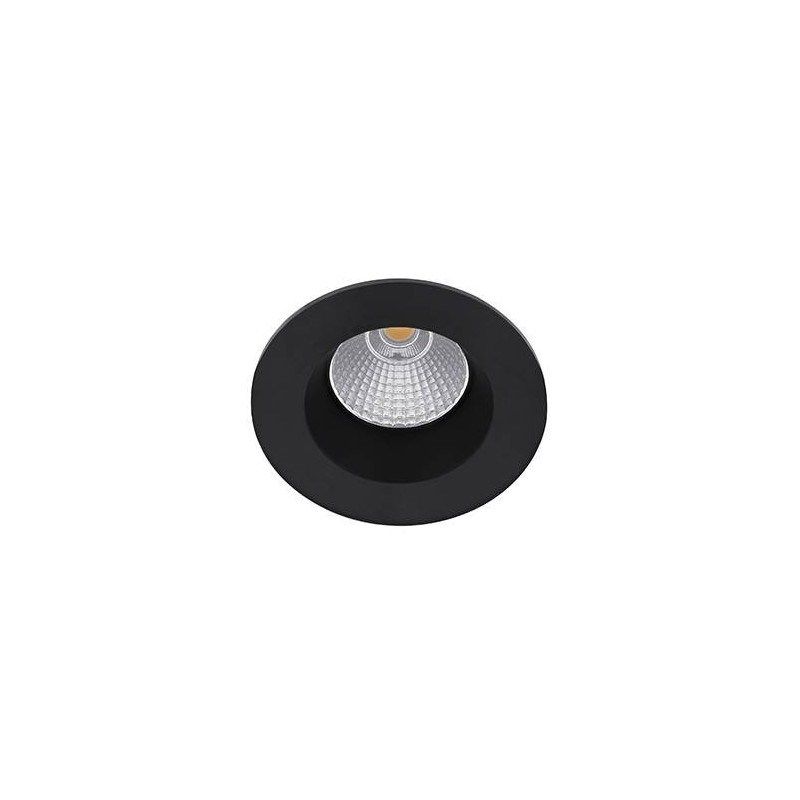 LARY RD 9W 1050Lm 3000K 38° IP65 DIM NOIR MAT