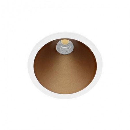 SWEET RD WARM 6W 530Lm 60° DIM BLANC MAT - CHAMPAGNE