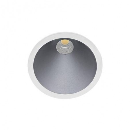 SWEET RD WARM 6W 530Lm 60° DIM BLANC MAT - ARGENT