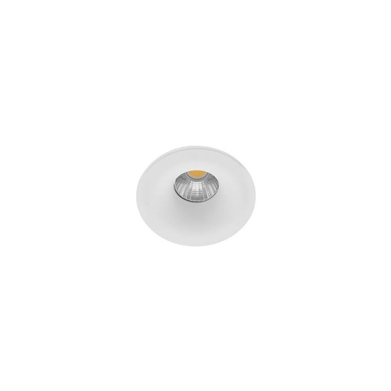 LISY RD 4,5W 600Lm 3000K 36° DIM BLANC MAT