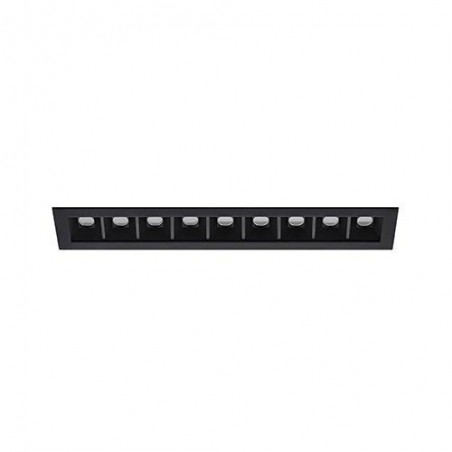 DOTS 16W 3000K 1400Lm 45° DIM NOIR MAT