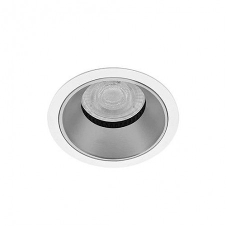 BALI R GU10 MAX15W PAR16 BLANC MAT - ARGENT