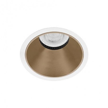 FIJI R GU10 MAX15W PAR16 BLANC MAT - CHAMPAGNE