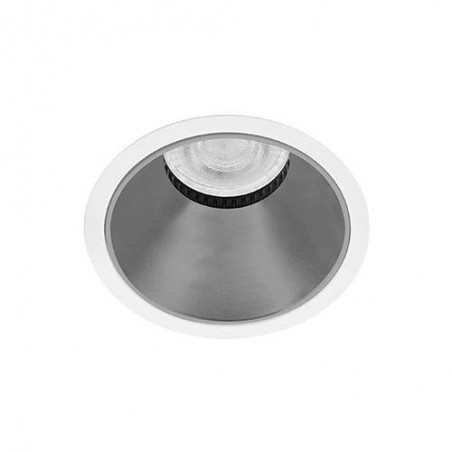 FIJI R GU10 MAX15W PAR16 BLANC MAT - ARGENT