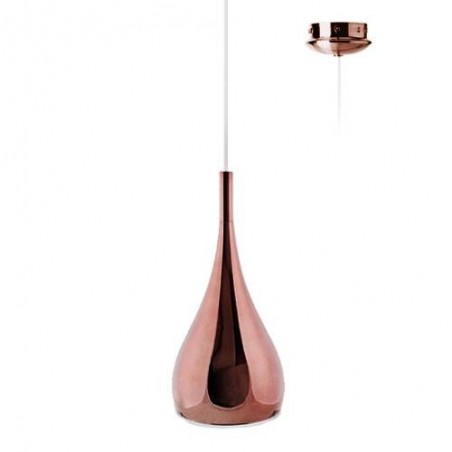 DROP 360 E27 MAX40W LED/CLA/ECO OR ROSE