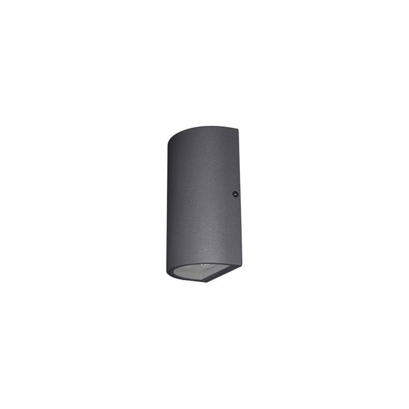 LUXI 160 2x6W 2x450Lm 3000K 80° IP54 ANTHRACITE