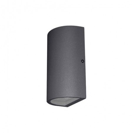 LUXI 160 2x6W 2x450Lm 3000K 80° IP54 ANTHRACITE