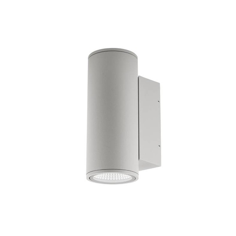 LUXI 290 2x12W 2x850Lm 3000K 65° IP54 GRIS ARGENT