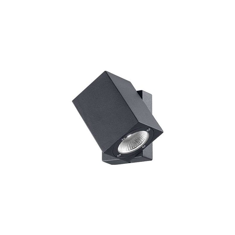 LUXI 100 S 7W 660Lm 3000K 94° IP54 ANTHRACITE
