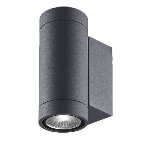 LUXI 95 2x3W 2x220Lm 3000K 89° IP54 ANTHRACITE