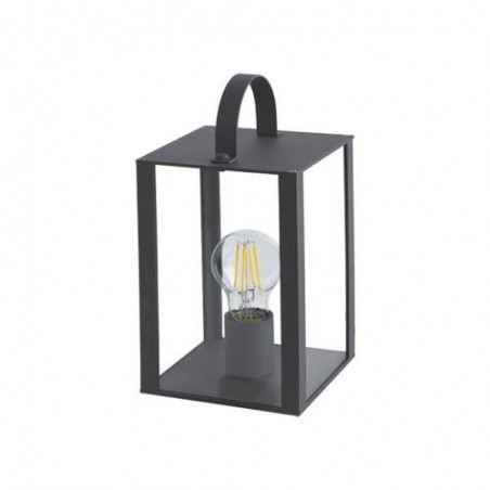 KADRO F E27 MAX8W ECO/LED IP44 ANTHRACITE