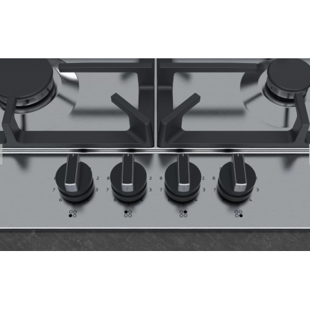 Tables - TABLE GAZ 75CM 4F+WOK FLAMESELECT INOX