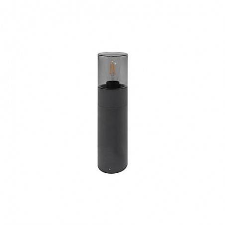 RONDO P E27 MAX18W IP54 H50 ANT. + VERRE FUME