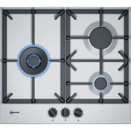 Tables - TABLE GAZ 60CM 2F+WOK FLAMESELECT INOX