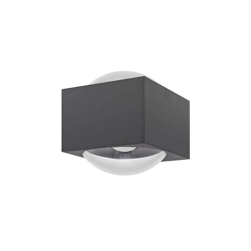KOS 2 S 2x6W 2x685Lm 3000K IP65 ANTHRACITE