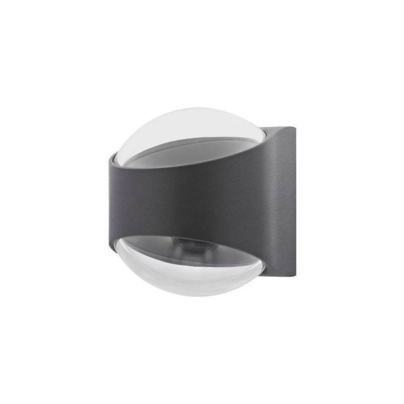 KOS 2 R 2x6W 2x685Lm 3000K IP65 ANTHRACITE