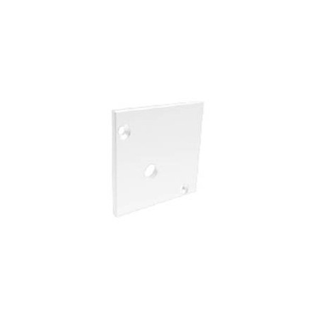 EMBOUTS DE FINITION PERCES 2PC BLANC MAT