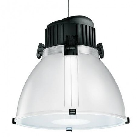 ZEP 400 E27 MAX100W/23W HE/FBT/ECO IP44 NOIR-TRANSLUCIDE