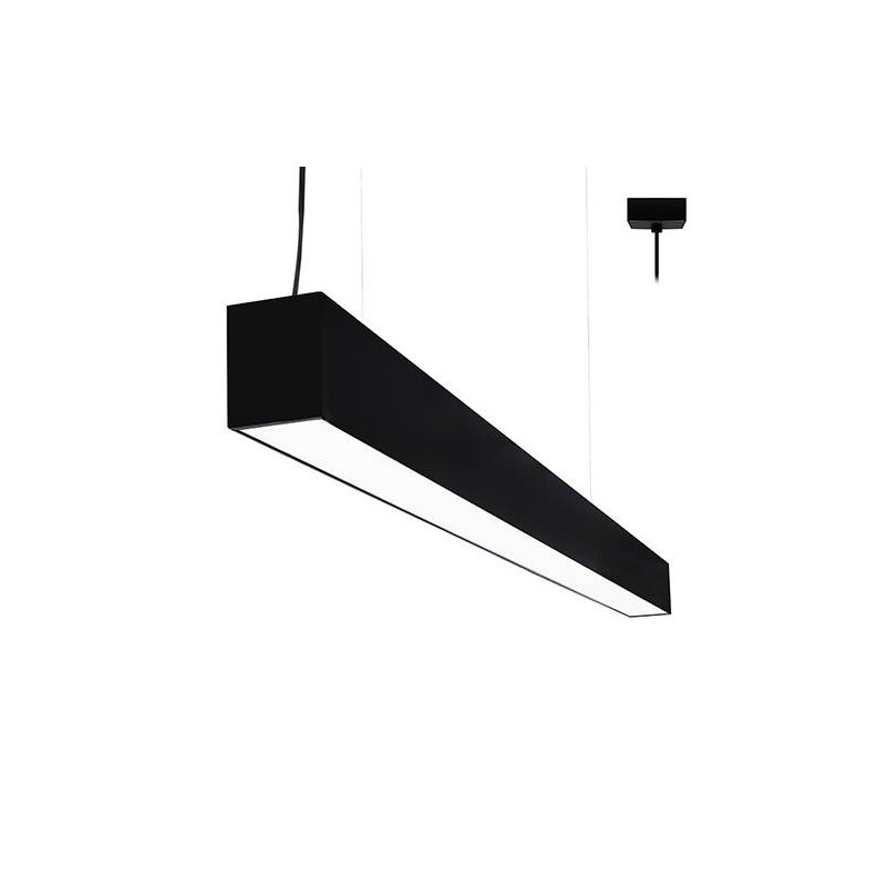 SULLY P 26W 3700Lm 4000K IP20 DALI NOIR MAT