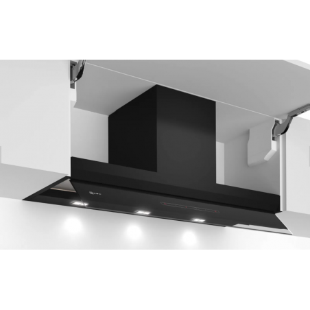 Hottes - HOTTE BOX INTEGREE 90CM 749/H B NOIR