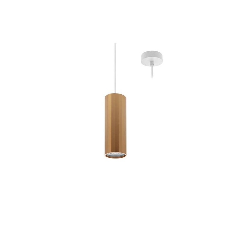 OKTO P GU10 MAX13W PAR16 BLANC MAT - OR ROSE