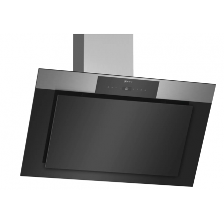 Hottes - HOTTE MUR INCL VERRE 90CM 714M3/H A NOIR