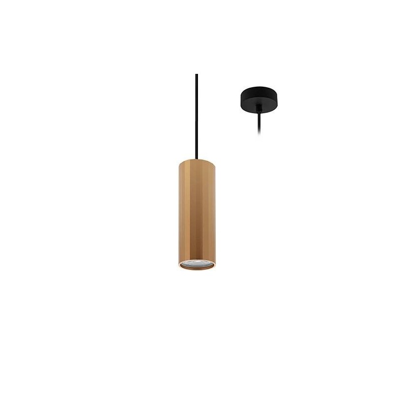 OKTO P GU10 MAX13W PAR16 NOIR MAT - OR ROSE