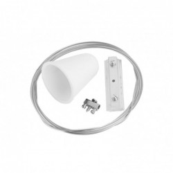 KIT SUSPENSION L:200CM BLANC