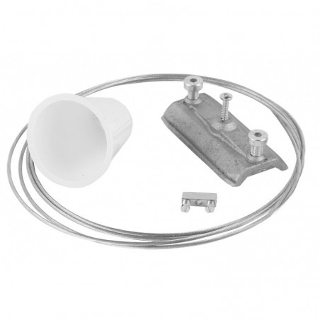 KIT SUSPENSION L:200CM BLANC