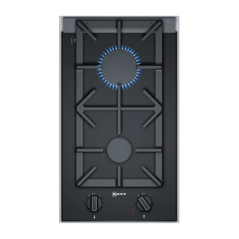 Tables - DOMINO GAZ 30CM 2FOY VERRE NOIR