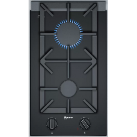 Tables - DOMINO GAZ 30CM 2FOY VERRE NOIR