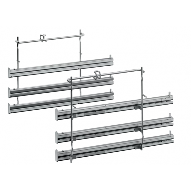 Acc. cuisson - RAIL TELESCO 3NIV N70-N90 PYROLYSABLE