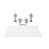 Accessoires - PIEDS REGLABLES EN HAUTEUR PR WIxxS/WIxW