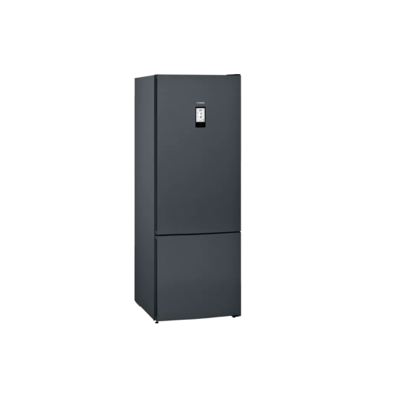 Refrigerateurs - REFRIGERATEUR COMBI 193X70X80 NOIR INOX
