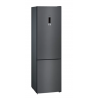 Refrigerateurs - REFRIGERATEUR COMBI 203X60X66 NOIR INOX