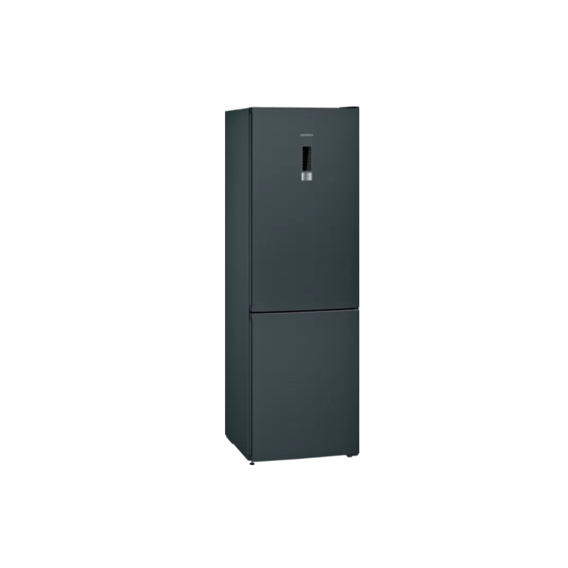 Refrigerateurs - REFRIGERATEUR COMBI 186X60X66 NOIR INOX