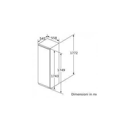 Congélateurs - CONGELATEUR INT NF 177 PANTO SOFT