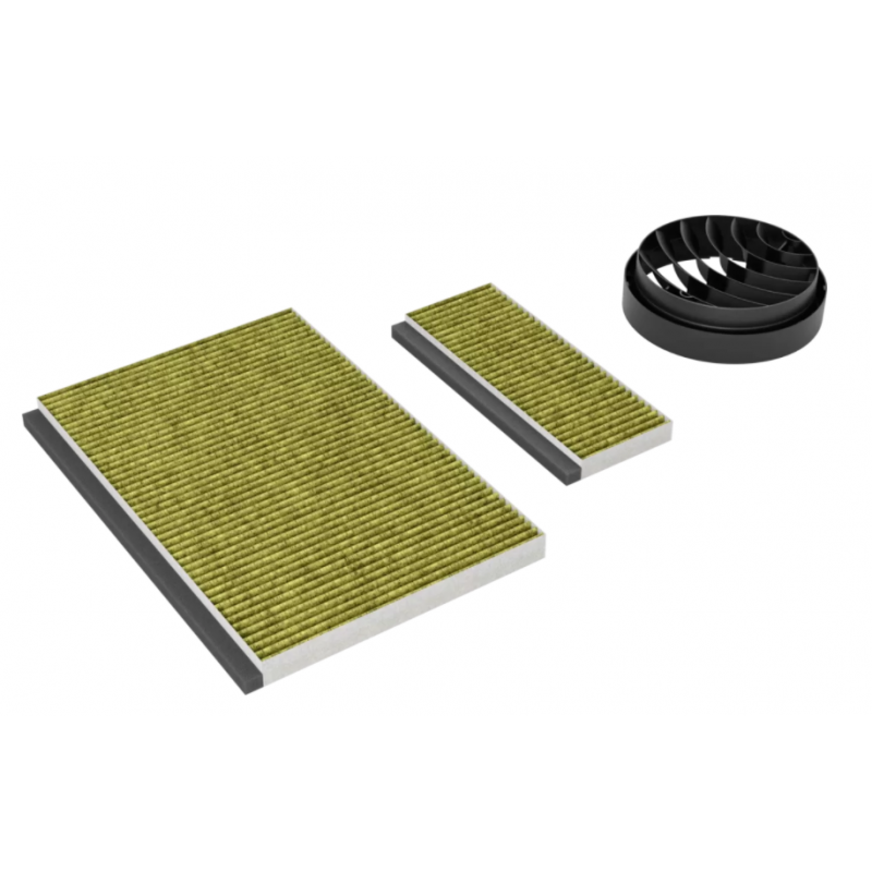 Acc. cuisson - KIT DE RECYCLAGE CLEANAIR+ (SS CHEMINEE)