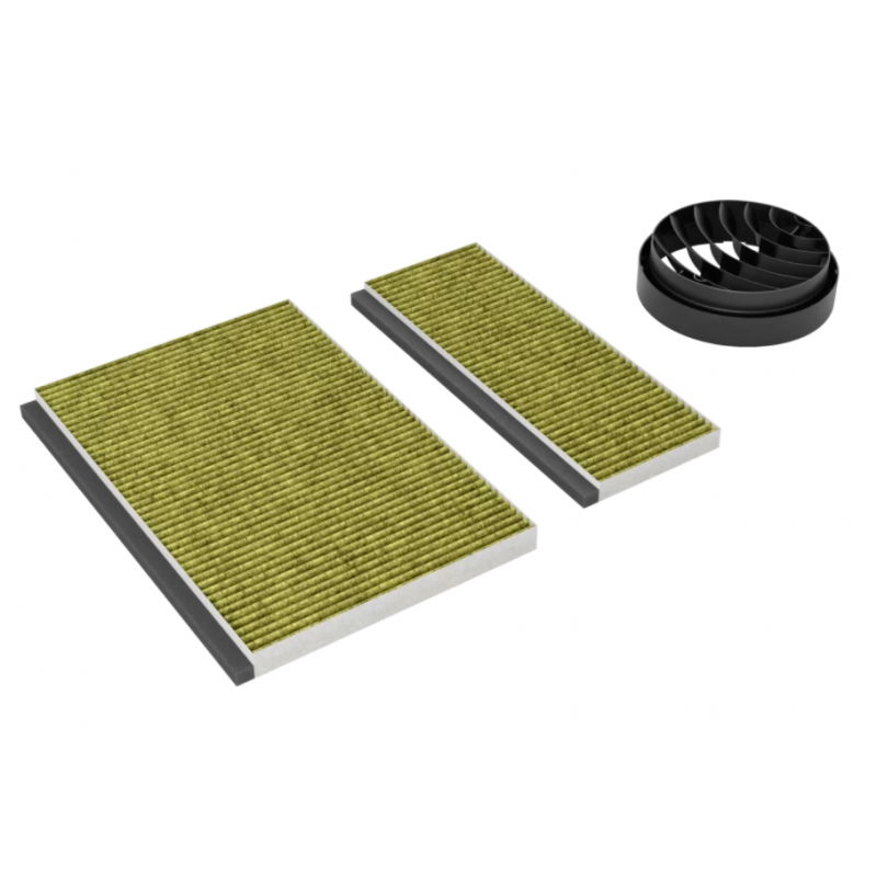 Acc. cuisson - KIT DE RECYCLAGE CLEANAIR+ (SS CHEMINEE)
