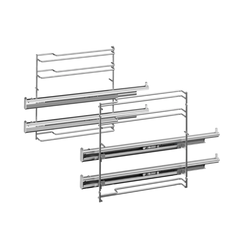 Acc. cuisson - RAIL TELESCOPIQUE 2NIVEAUX PYROLYSABLE