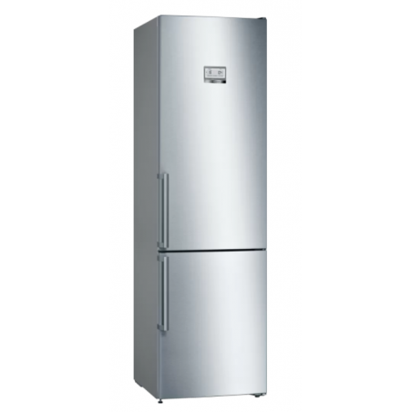 Refrigerateurs - REFRIGERATEUR COMBI 204X60X66 INOX