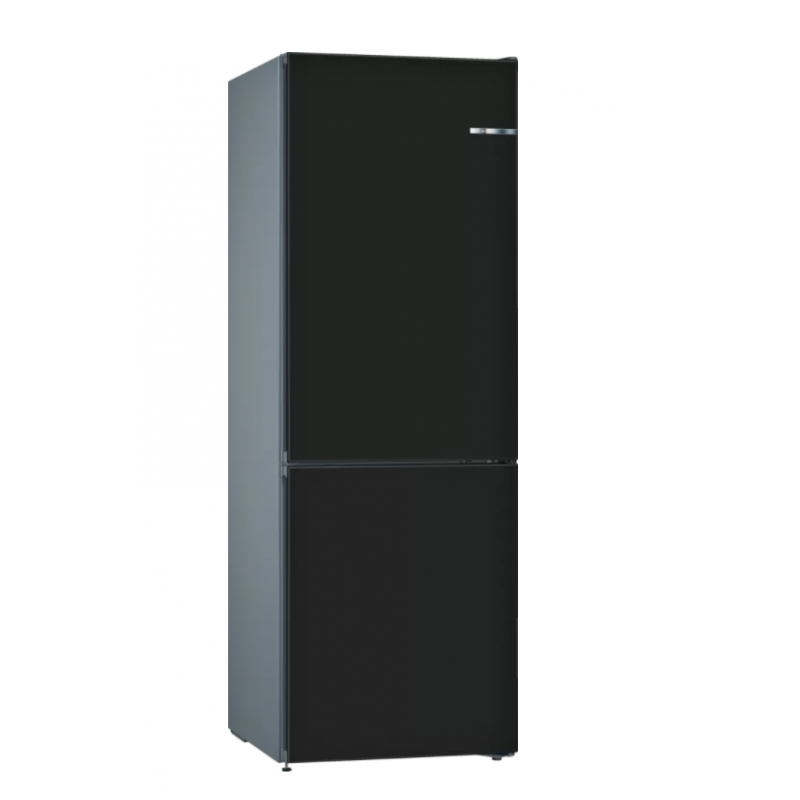 Refrigerateurs - REFRIGERATEUR COMBI 186X60X66 VARIO NOIR