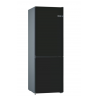 Refrigerateurs - REFRIGERATEUR COMBI 186X60X66 VARIO NOIR